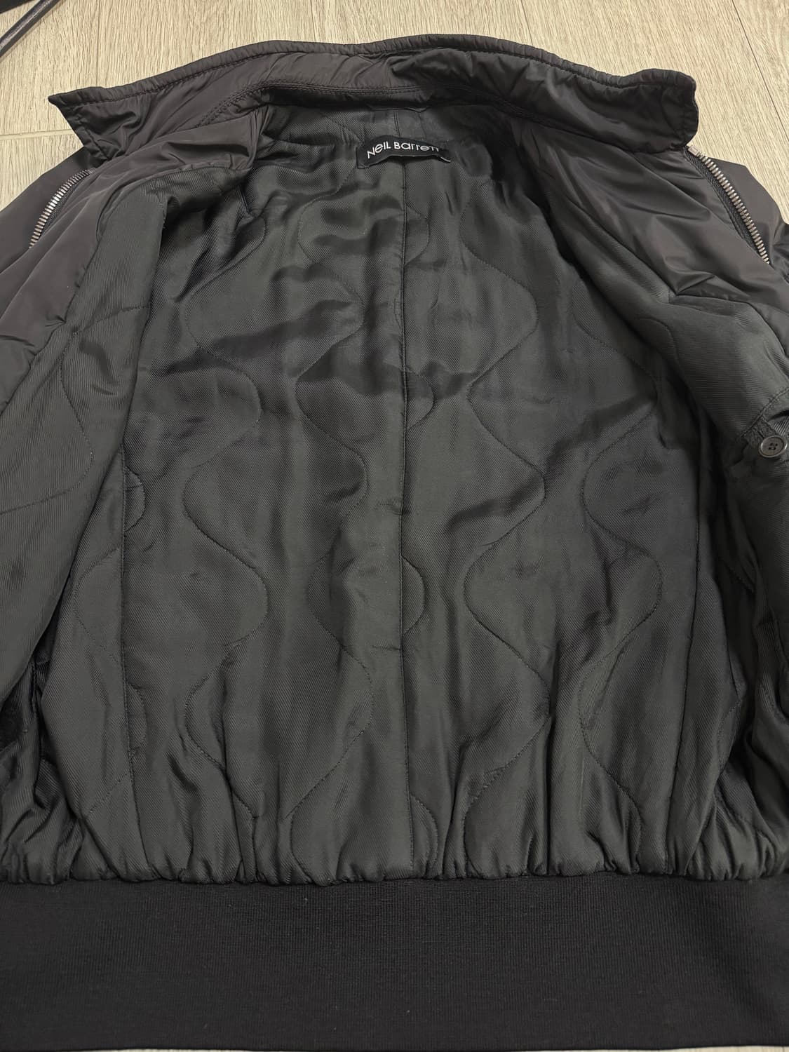 닐바렛 더블 레이어드 봄버 상품이미지7