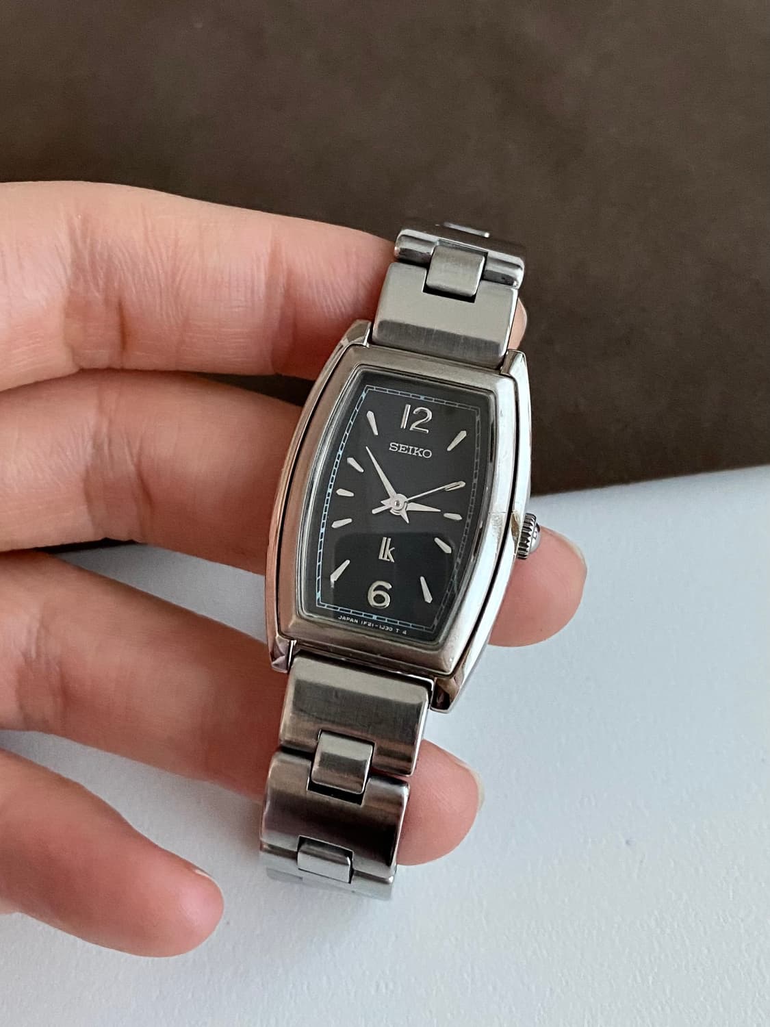 Seiko 세이코 lk 루키아 스퀘어 쿼츠 블랙 레이디스 상품이미지3