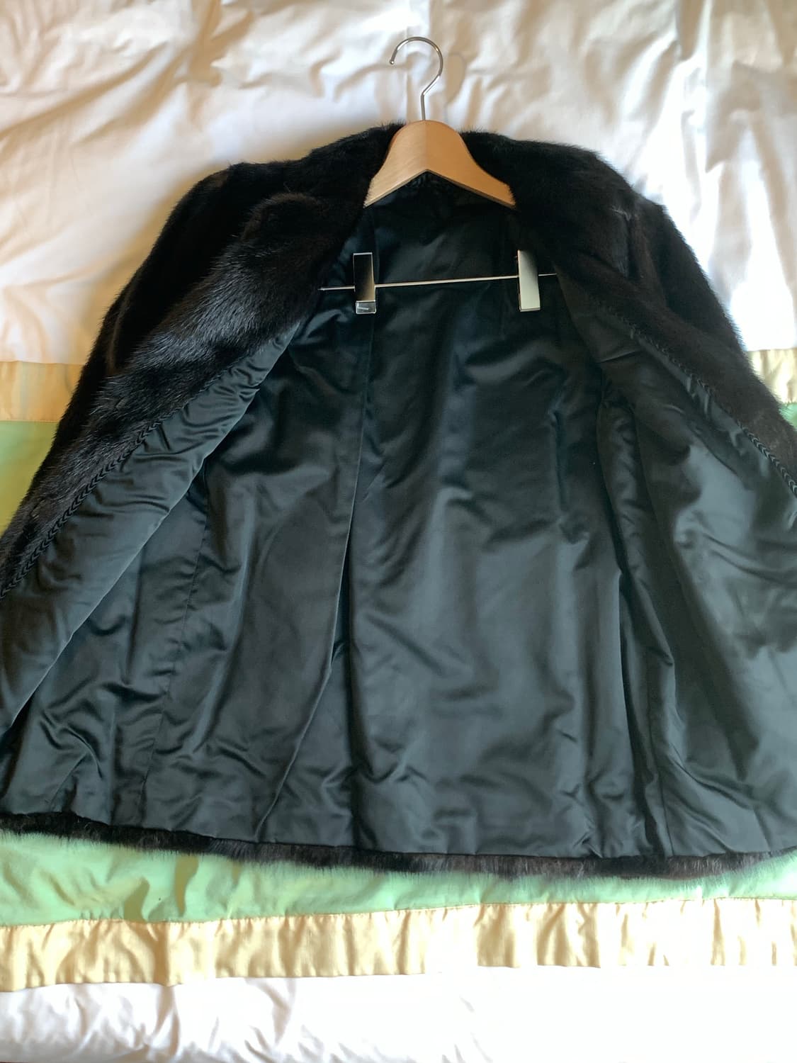 Black mink coat 상품이미지6