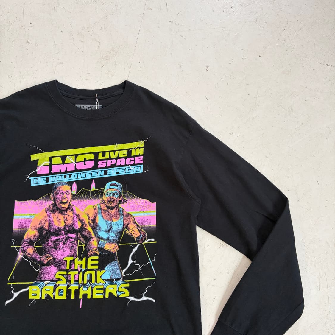 TMG WWE 할로윈 스페셜 스팅브라더스 롱슬리브 M 상품이미지2