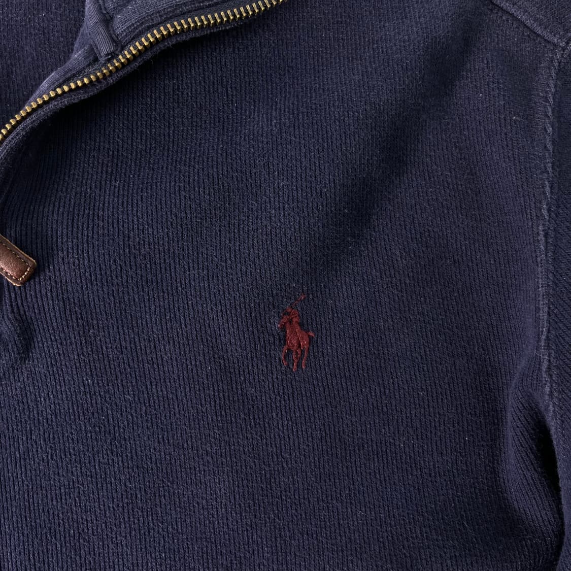 100 폴로랄프로렌 코튼 반집업 니트 상품이미지3