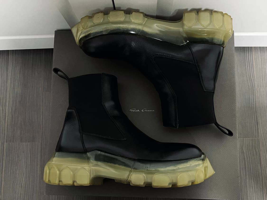 릭오웬스 / 보조 트랙터 부츠 / 39 상품이미지5