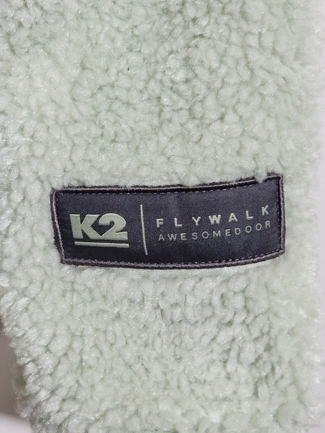 (95) K2 플리스 점퍼 옥색 뽀글이 케이투 후리스 자켓  상품이미지4