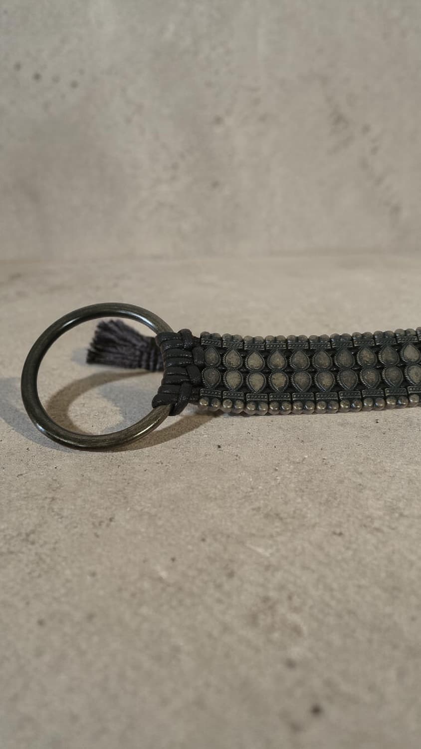 에스닉 스타일 황동 장신구 가죽 벨트 상품이미지3