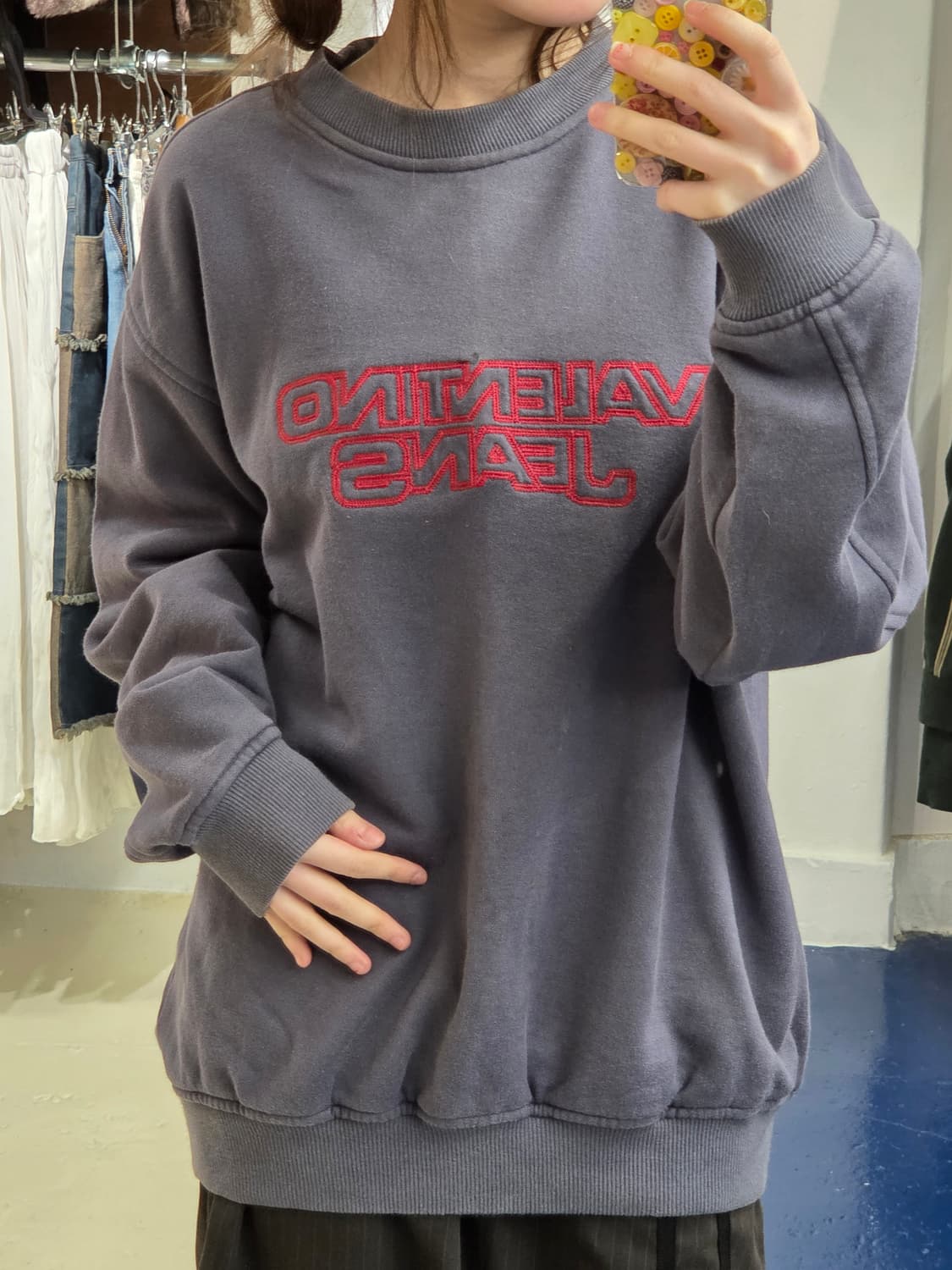 1990s Valentino 발렌티노 올드스쿨 맨투맨 상품이미지1