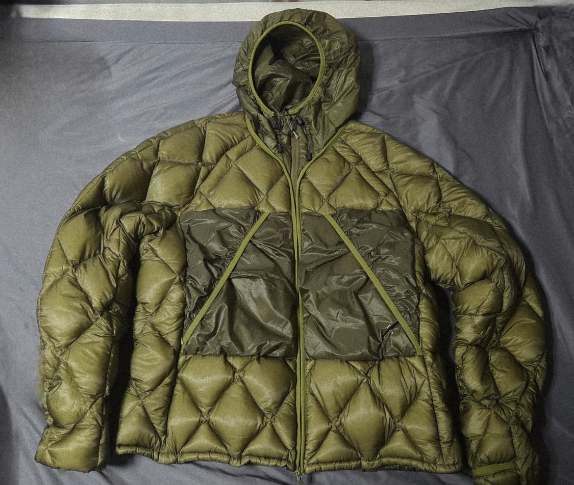 로아 라이트 다운 자켓 올리브 브랜치 L 상품이미지2