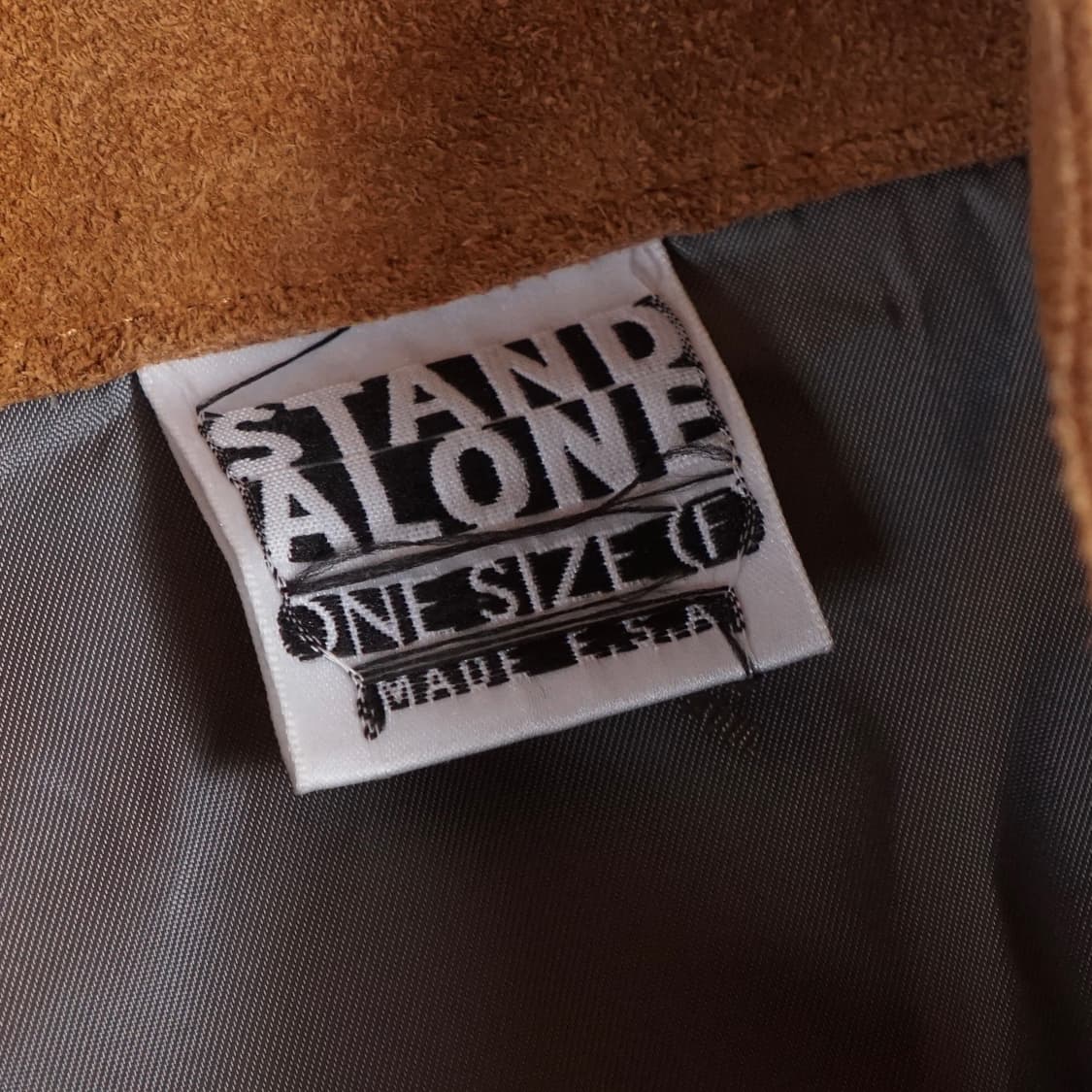 스탠드얼론 프린지 레더 스웨이드 자켓 상품이미지8