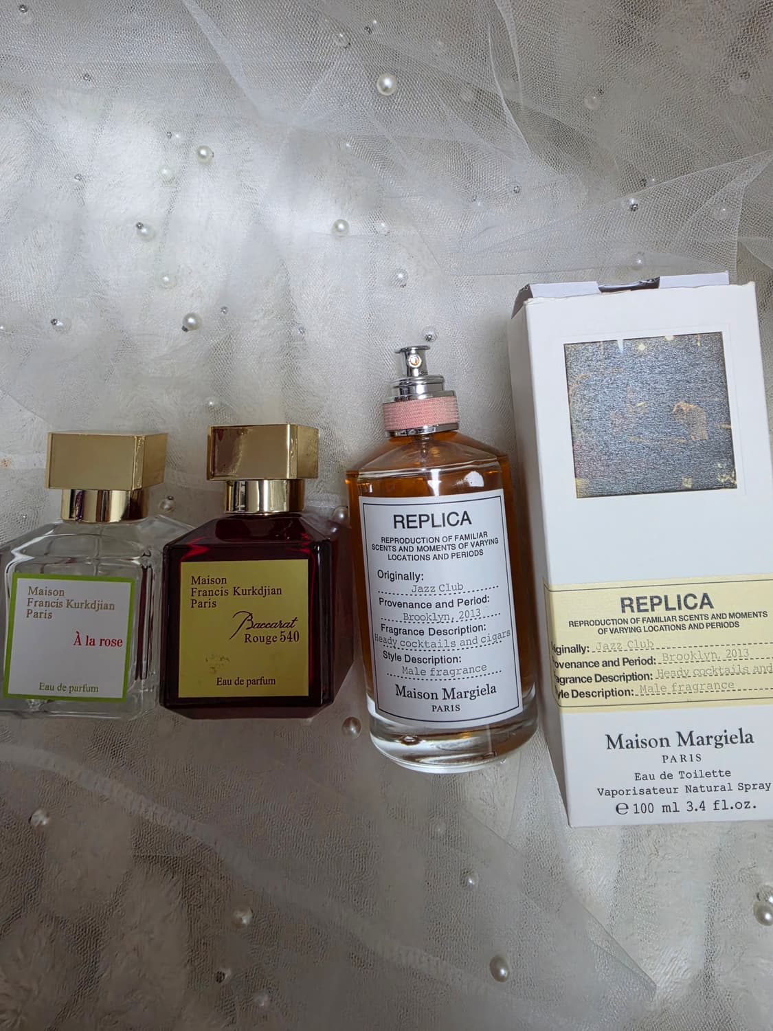새상품) 메종 커정50ml2개 마르지엘라 째즈클럽 본품 세트 상품이미지2