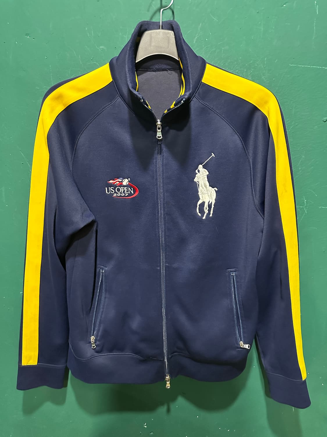 폴로 빅로고 us오픈 사이드라인 트랙자켓  상품이미지1