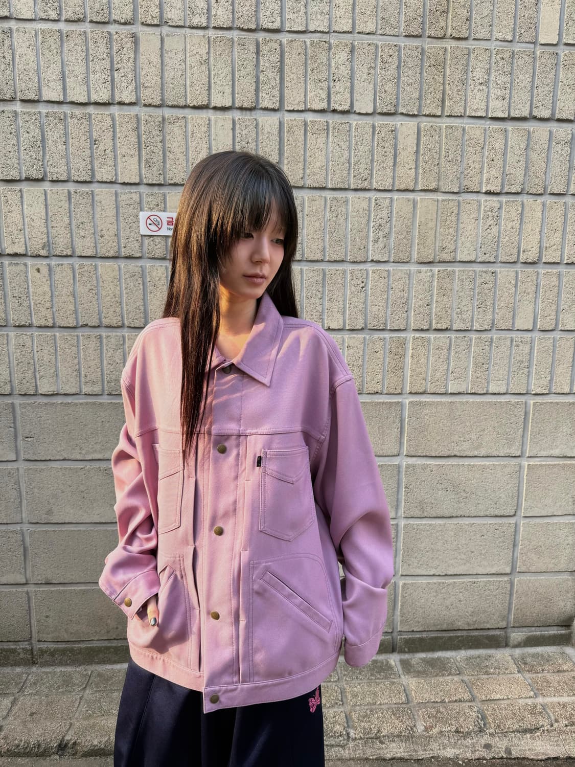 니들스 핑크 페니 자켓 상품이미지5