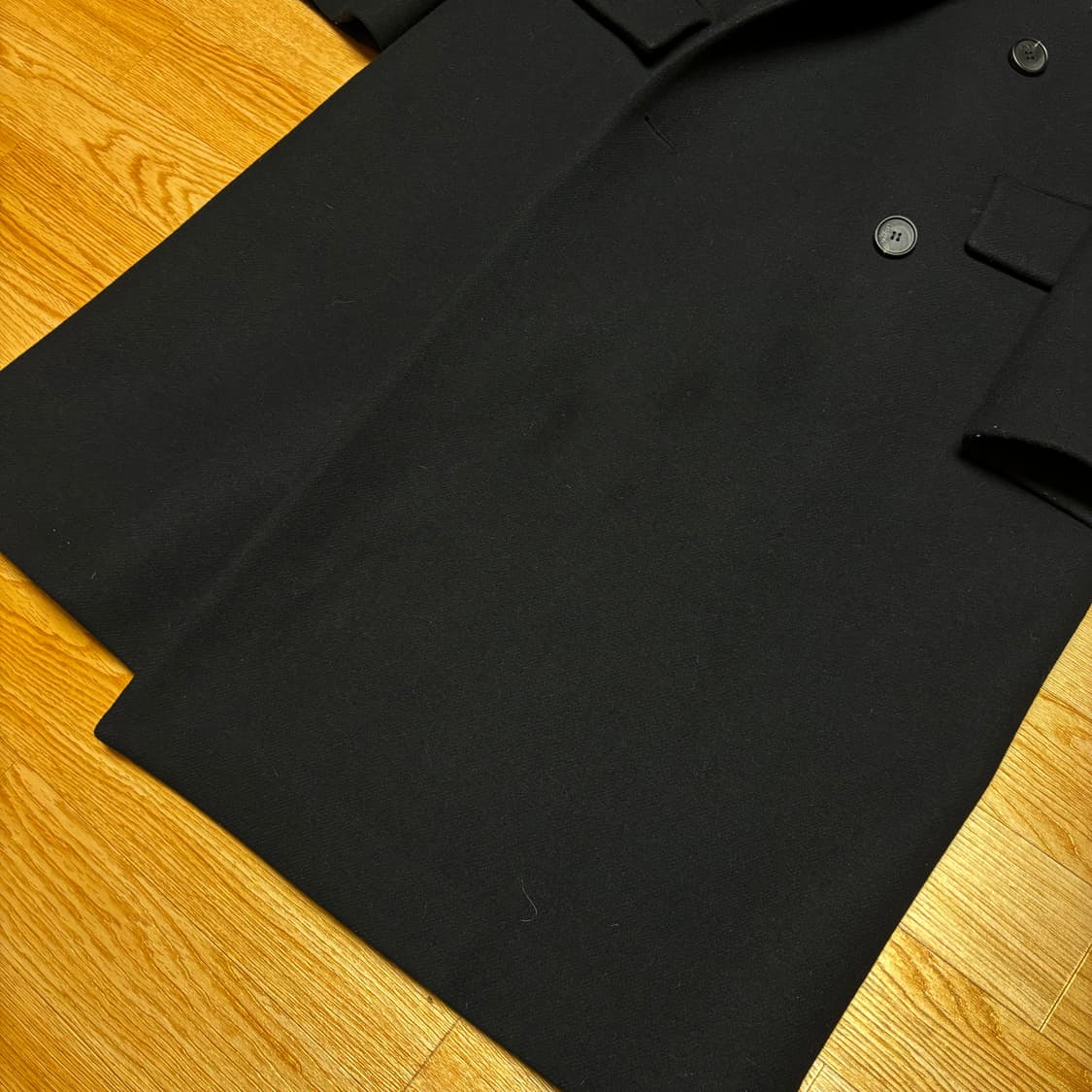 yiyae 더블 코트 블랙 상품이미지2