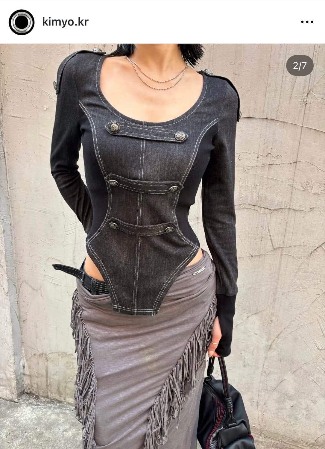 키묘 컷아웃 나폴레옹 탑 상품이미지1