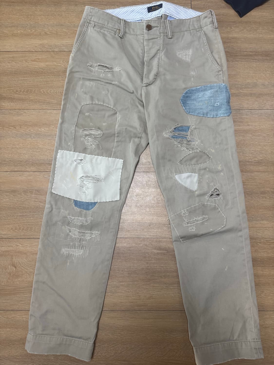 폴로 패치워크 치노 30/32 상품이미지1