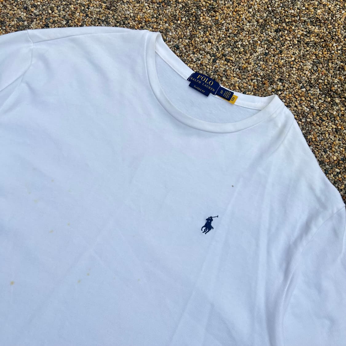 폴로 (POLO RalphLauren)화이트 반팔티 상품이미지2