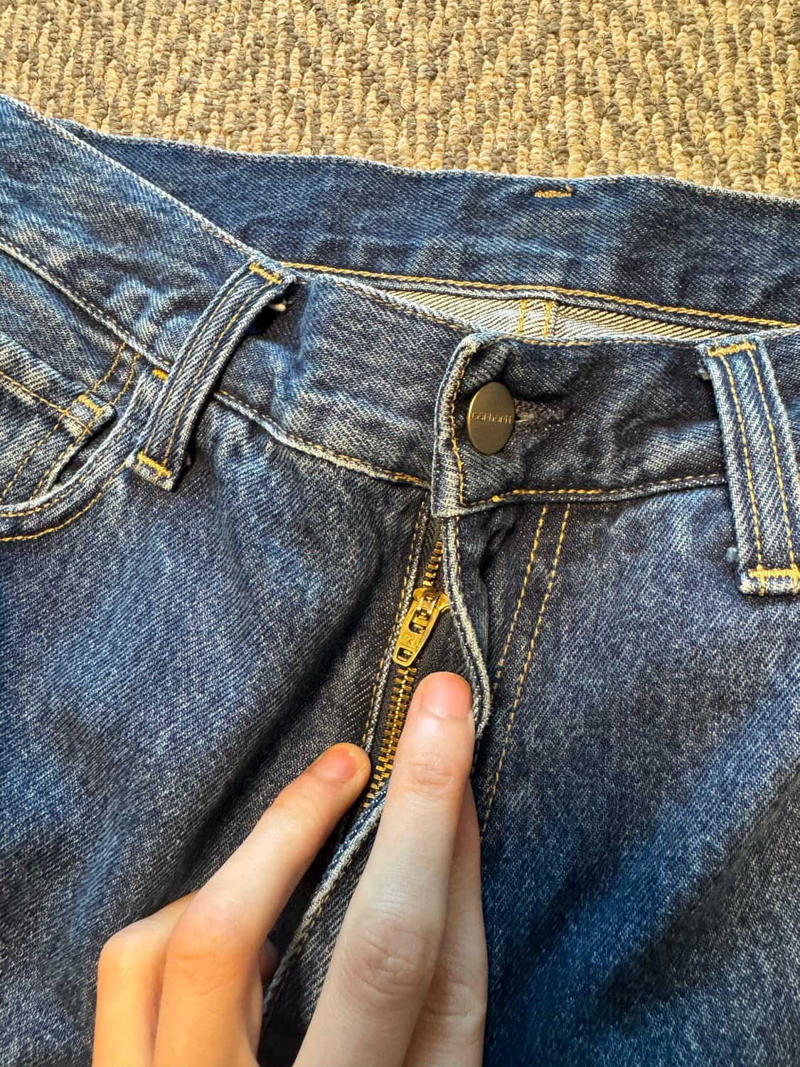 칼하트 윕 (Carhartt Wip) 체크 라이닝 라이더 팬츠 30 상품이미지7