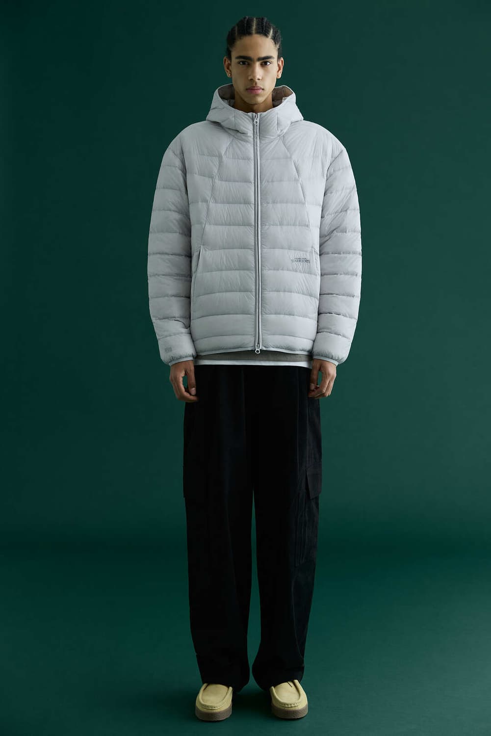 NBA LAL 경량 RDS 다운 후드 점퍼 상품이미지4