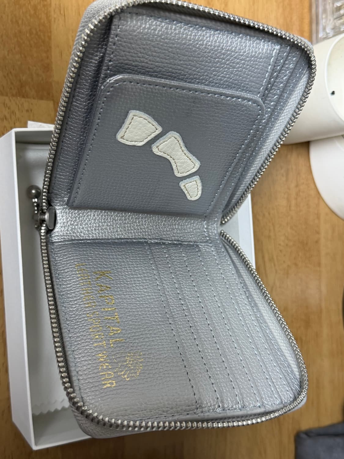 캐피탈 본 지갑 실버 상품이미지3