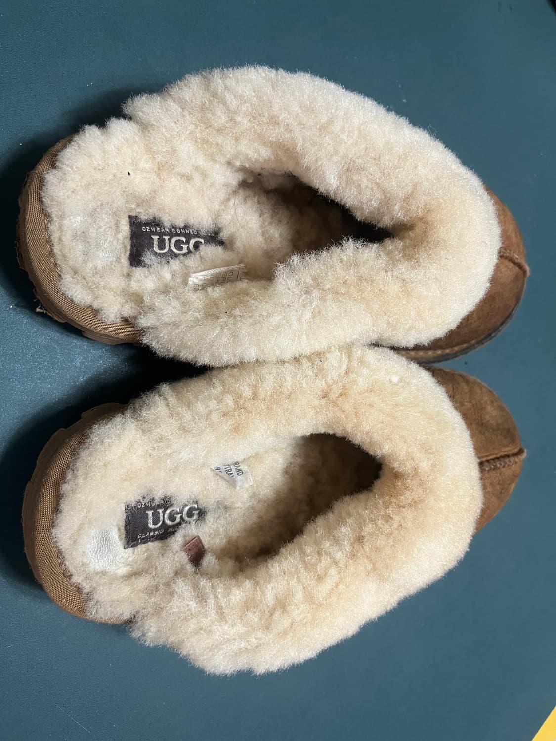 UGG 어그 브라운 털 슬리퍼 상품이미지3