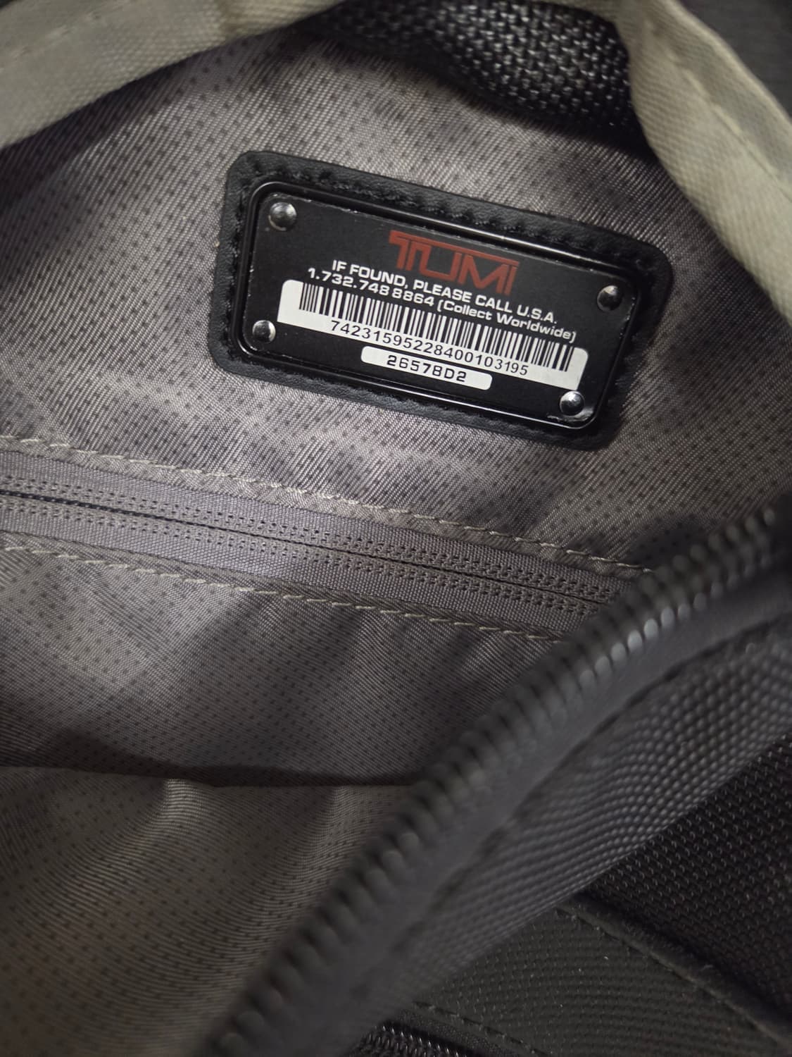 투미 알파 브리프팩 백팩 상품이미지2