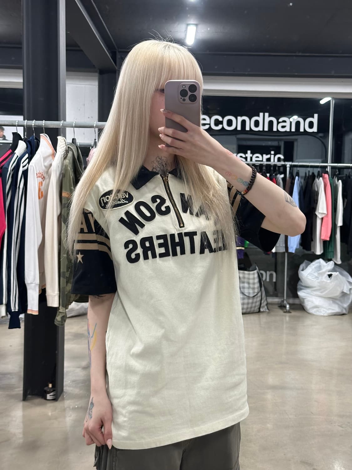 벤슨 스타 자수 카라 반팔 PK 티셔츠  상품이미지1