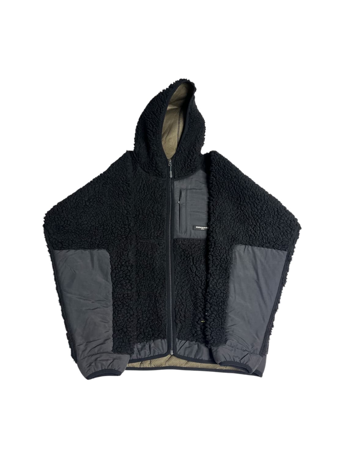 디스이즈네버댓 보아 후드 플리스 집업 L 상품이미지1