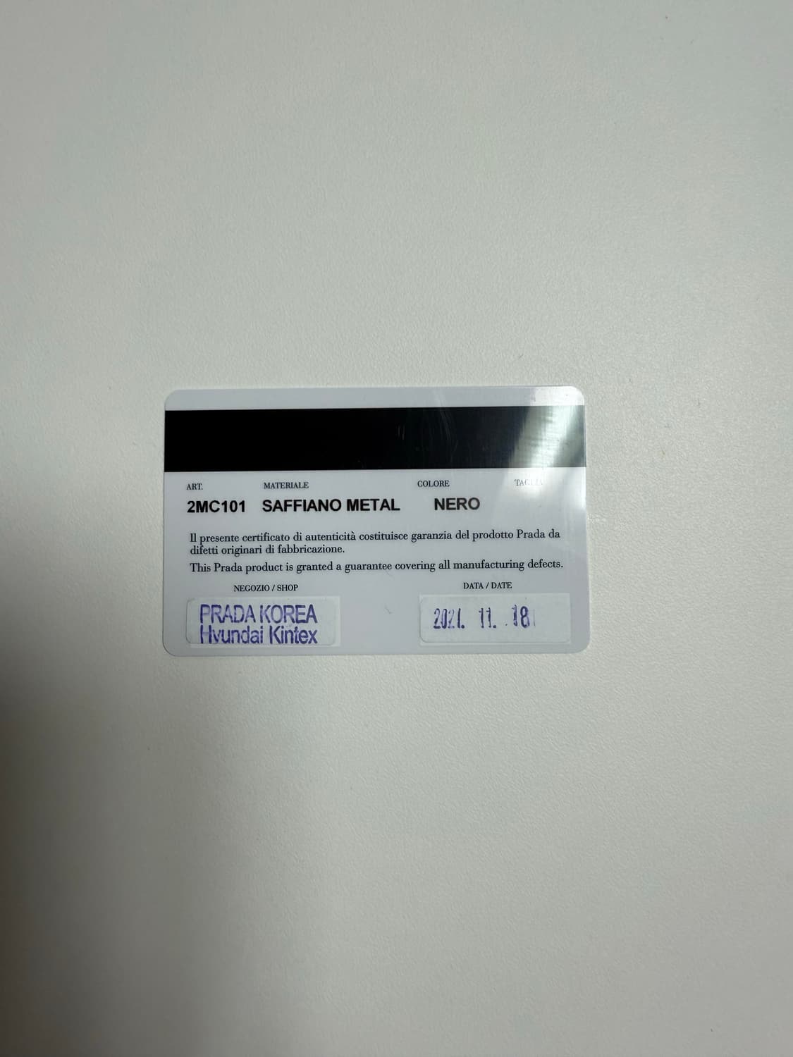 프라다 사피아노 반지갑 블랙 풀박스 상품이미지2