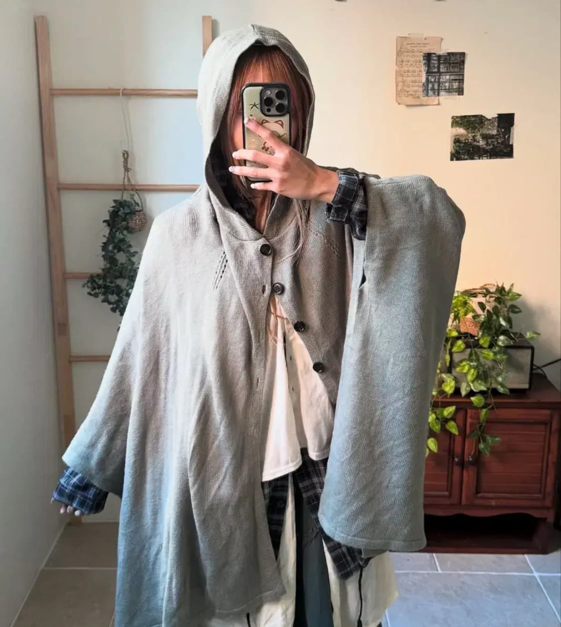 코코모리 빈티지 모리걸 하구미 케이프 코디 세트 상품이미지2