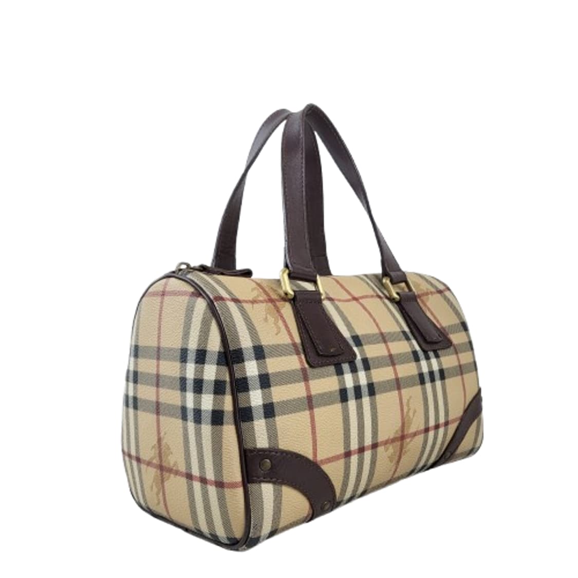 정품 버버리 헤이마켓체크 클래식 토트백 상품이미지2