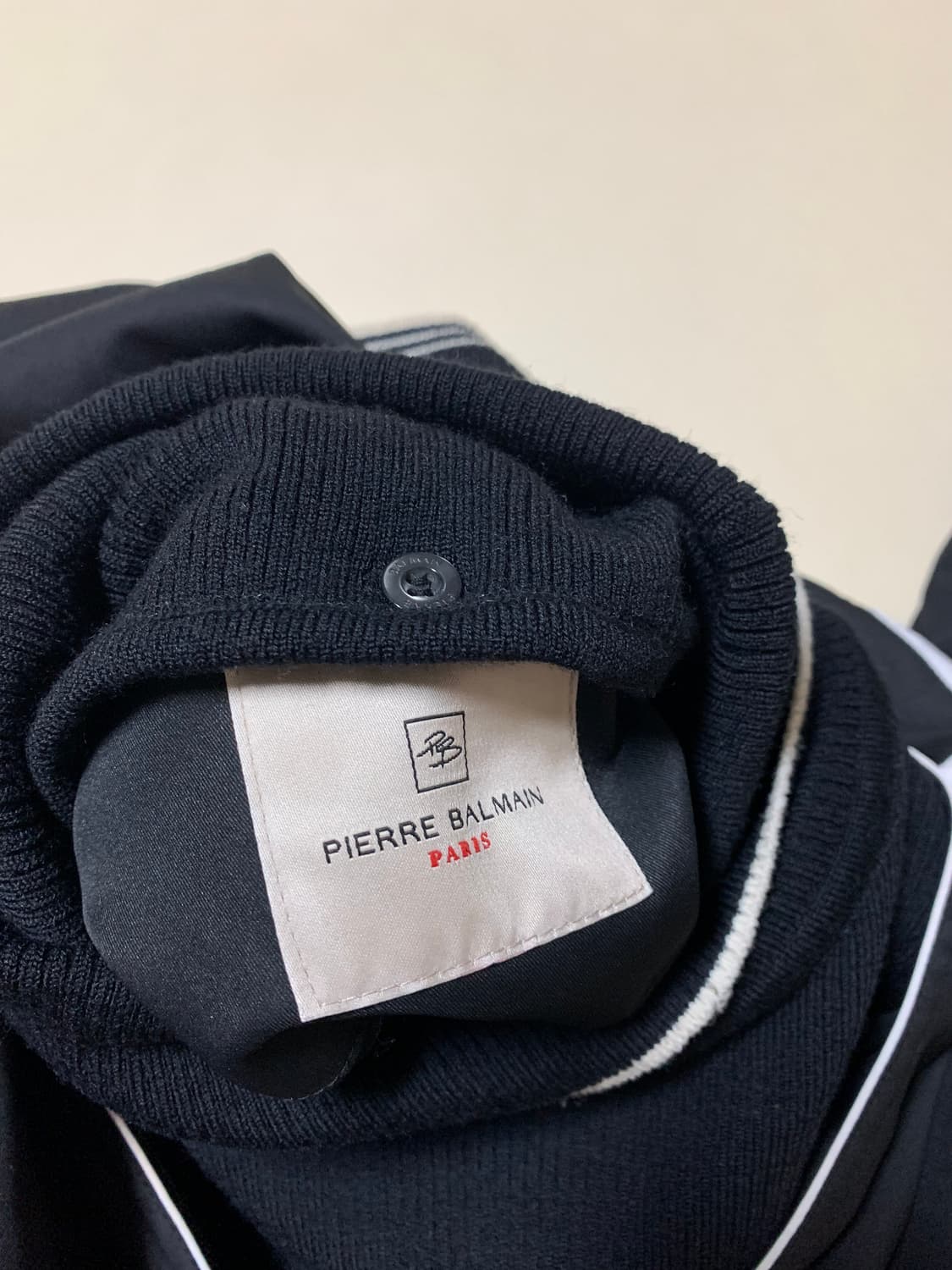 피에르 발망 블랙 클래식 바람막이 상품이미지5