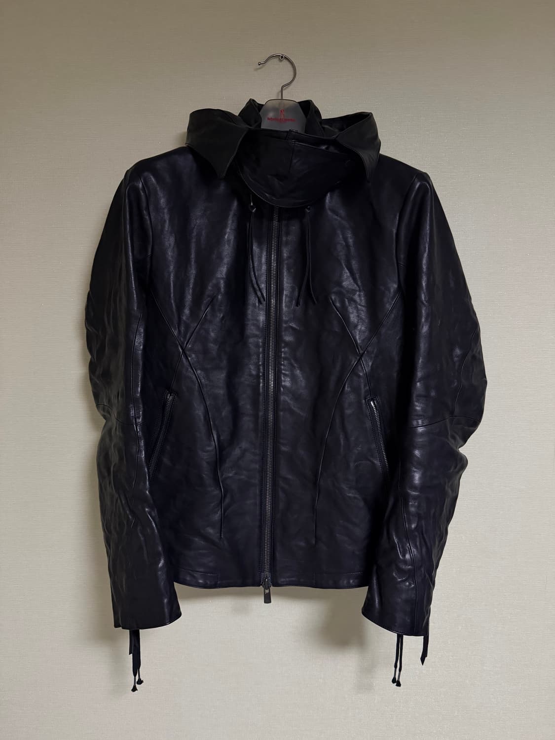 [3]D.HYGEN hooded horse leather jacket 상품이미지1
