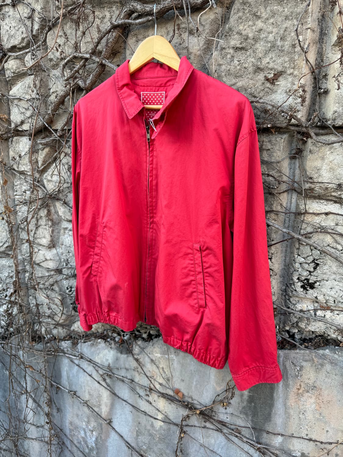 Nougat 빈티지 등 자수 페이딩 스윙톱 자켓 상품이미지3