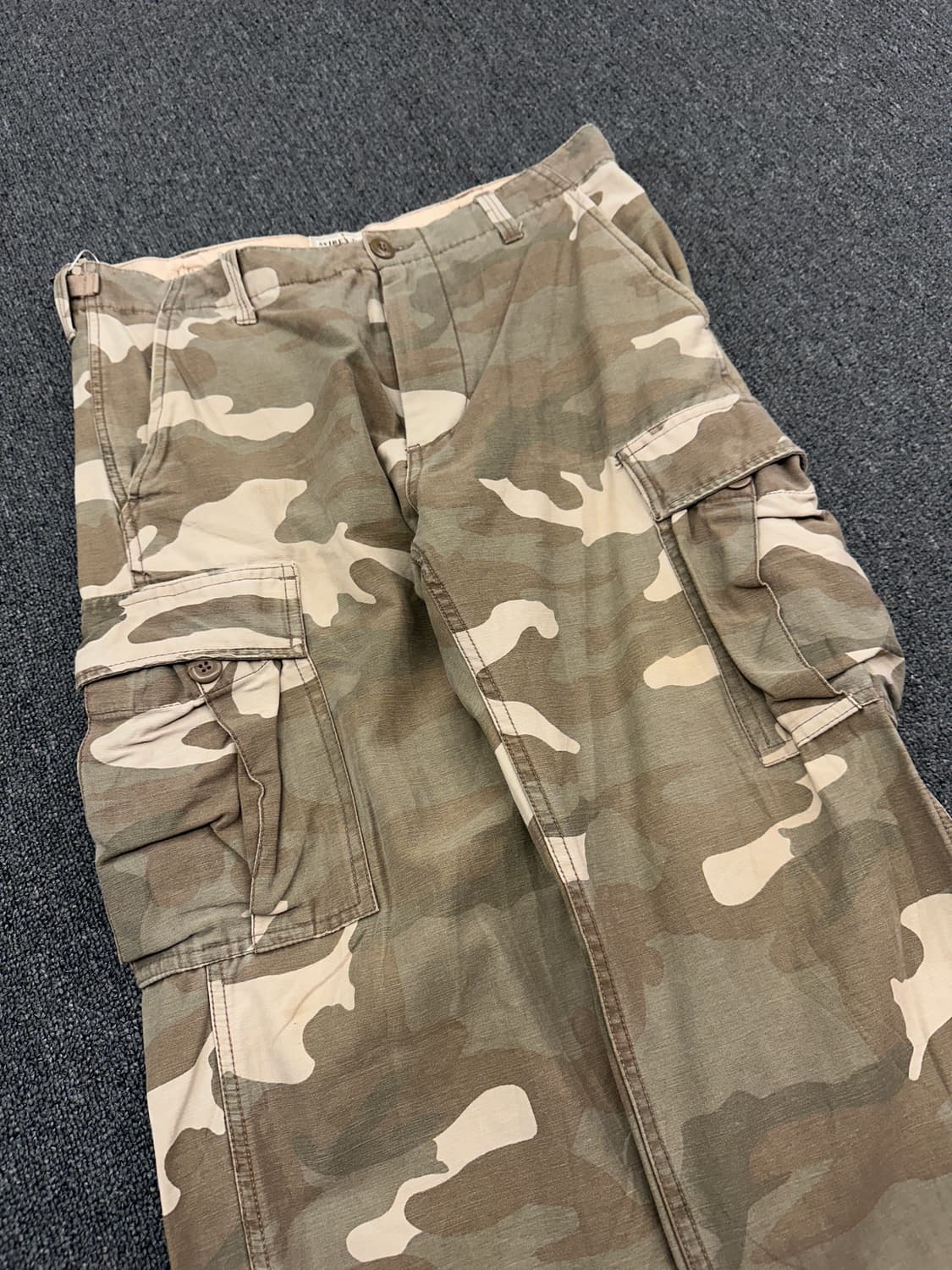 아비렉스 밀리터리 카모 카고팬츠 상품이미지4