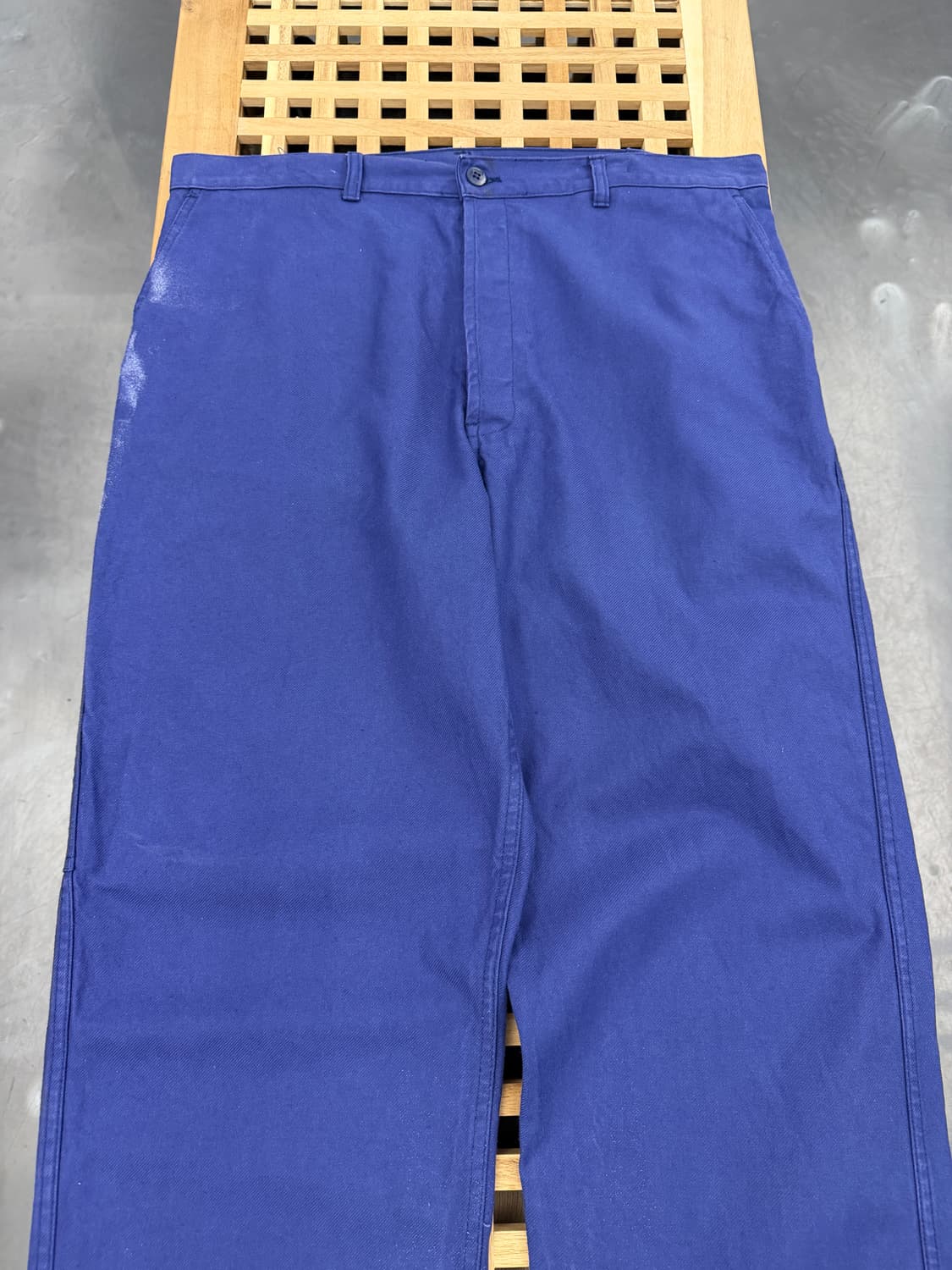 OLD VINTAGE WASHED NAVY FRENCH 프렌치워크팬츠 상품이미지3