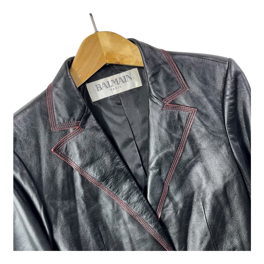 [Balmain] 발망 재팬 램스킨 블레이저 상품이미지3