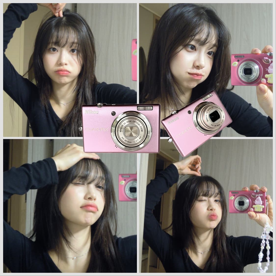 🎀츄 픽🎀 니콘 쿨픽스 s570 빈티지디카 베이비 핑크 상품이미지1