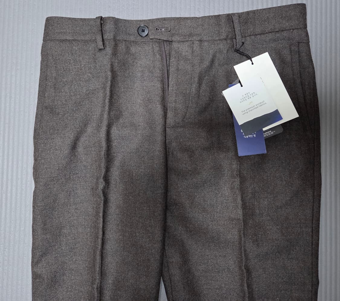 이태리 리치울 브라운 슬랙스,트라우저78(30)사이즈판매(크리스크리스티) 상품이미지5