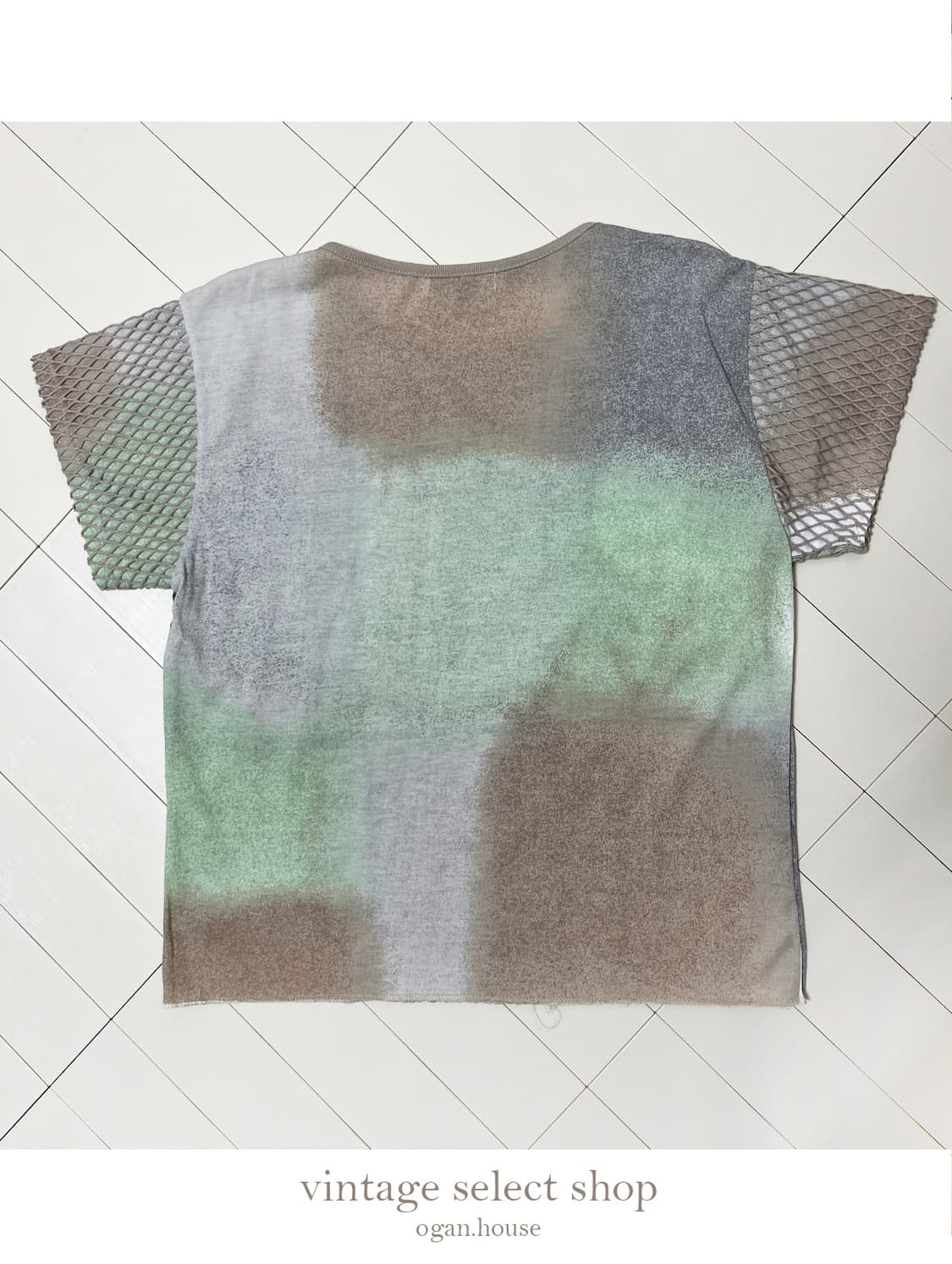 vintage patchwork top 상품이미지2