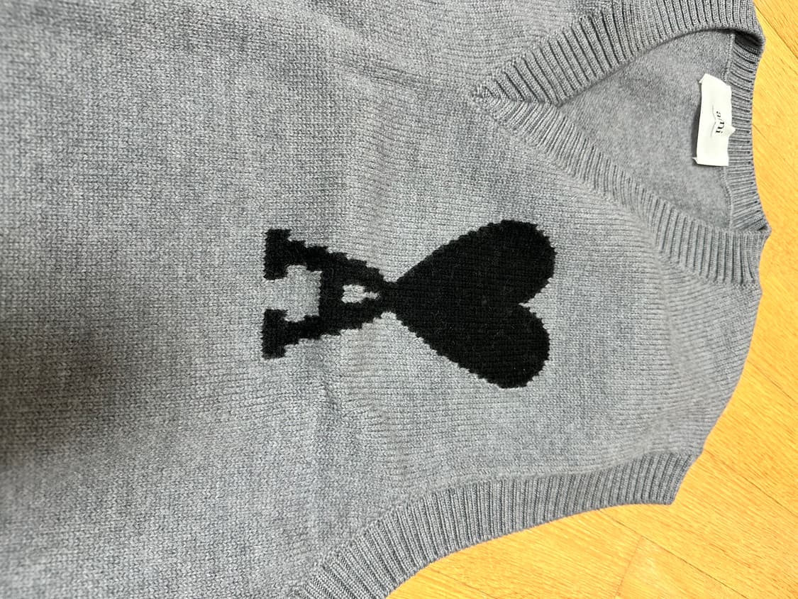 아미(Ami) 브이넥 니트 조끼 상품이미지2