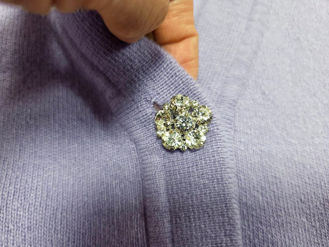 핑크시크릿(PINK SECRET) 캐시울 가디건 55-66 새상품 상품이미지5