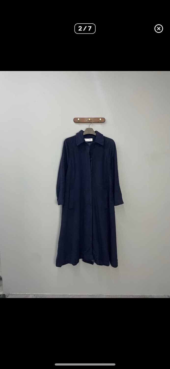 크리스챤 디올 네이비 롱 코트 A3457 상품이미지2