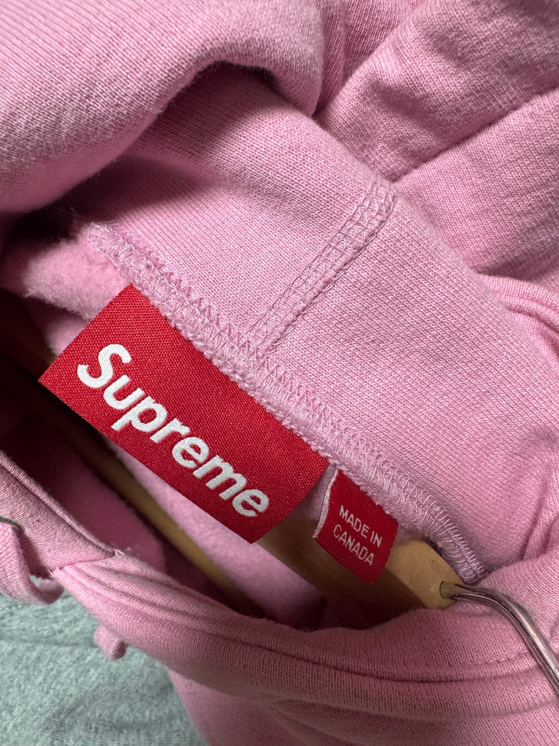 슈프림 후드 더스티 핑크 XL 상품이미지2