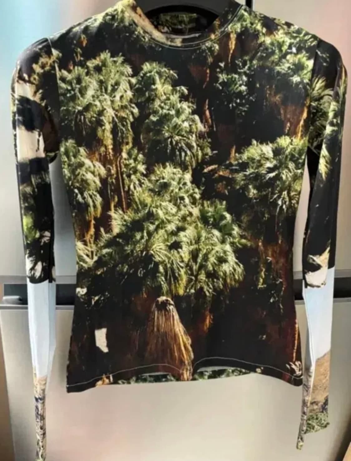 루앱 LUAEB 디자이너 브랜드 라운드넥 롱 슬리브 긴팔티 티셔츠 상품이미지2