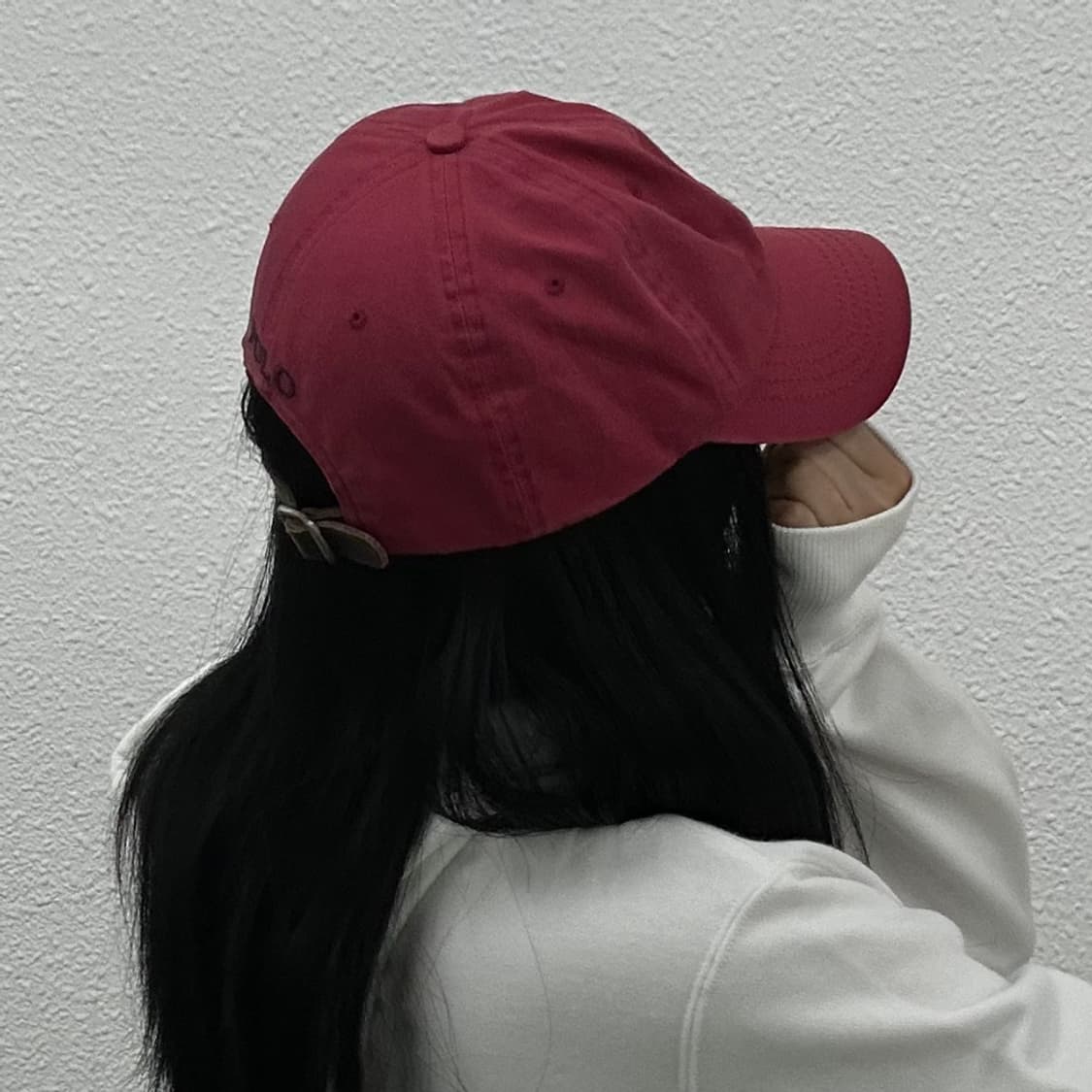 폴로 랄프로렌 네이비포니 레드 볼캡 상품이미지2