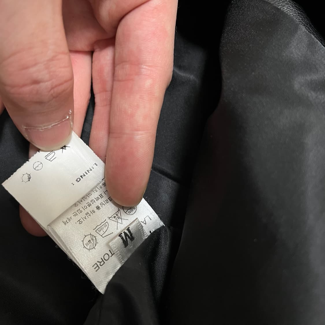 라퍼지스토어 싱글 라이더 크롭 가죽자켓 M/95  상품이미지6