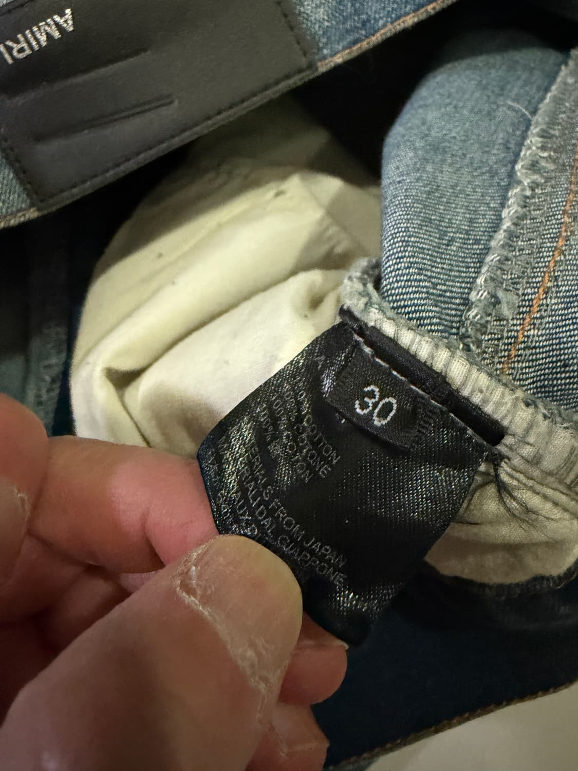 그래피티 로고 프린트 데님 진 / 구찌 미켈레 스타일 상품이미지5