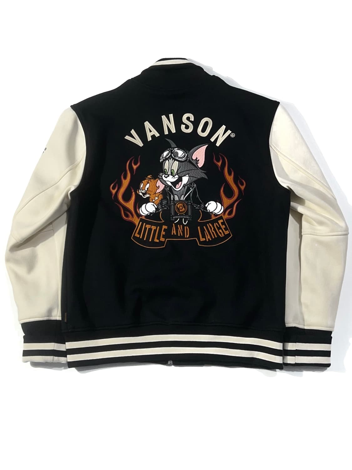 Vanson Leather Tom&jerry Varsity Jacket 상품이미지3