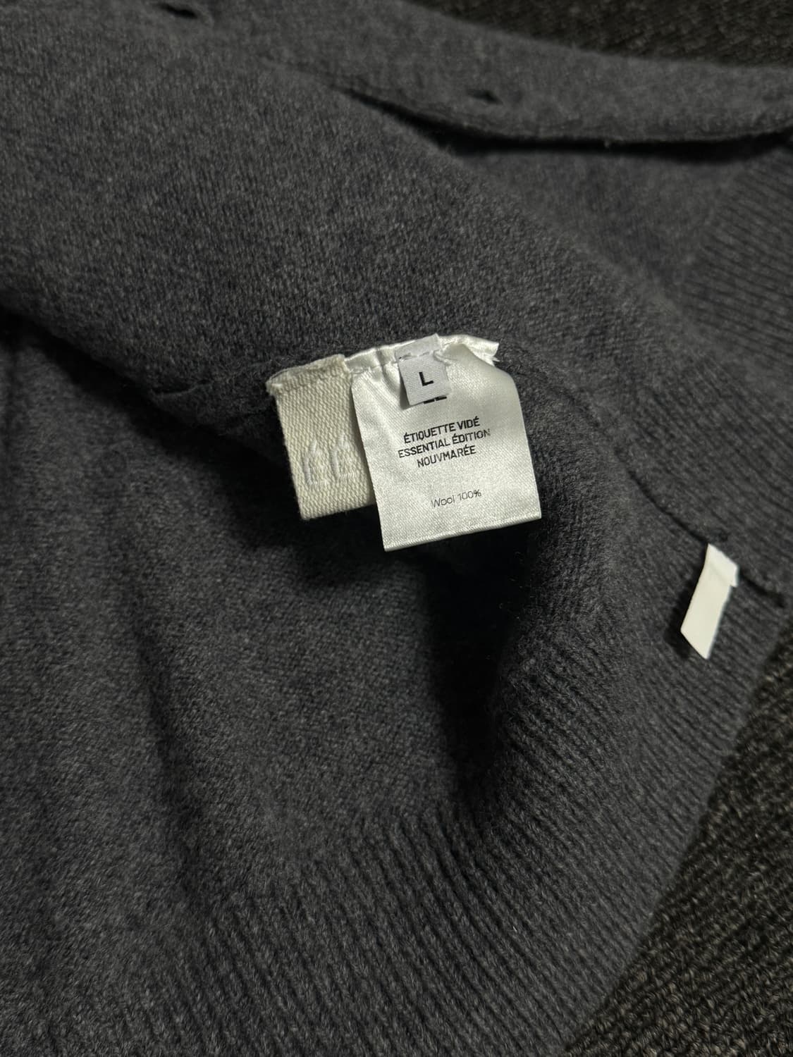 누마레 ee 그레이 가디건 (L) 상품이미지3