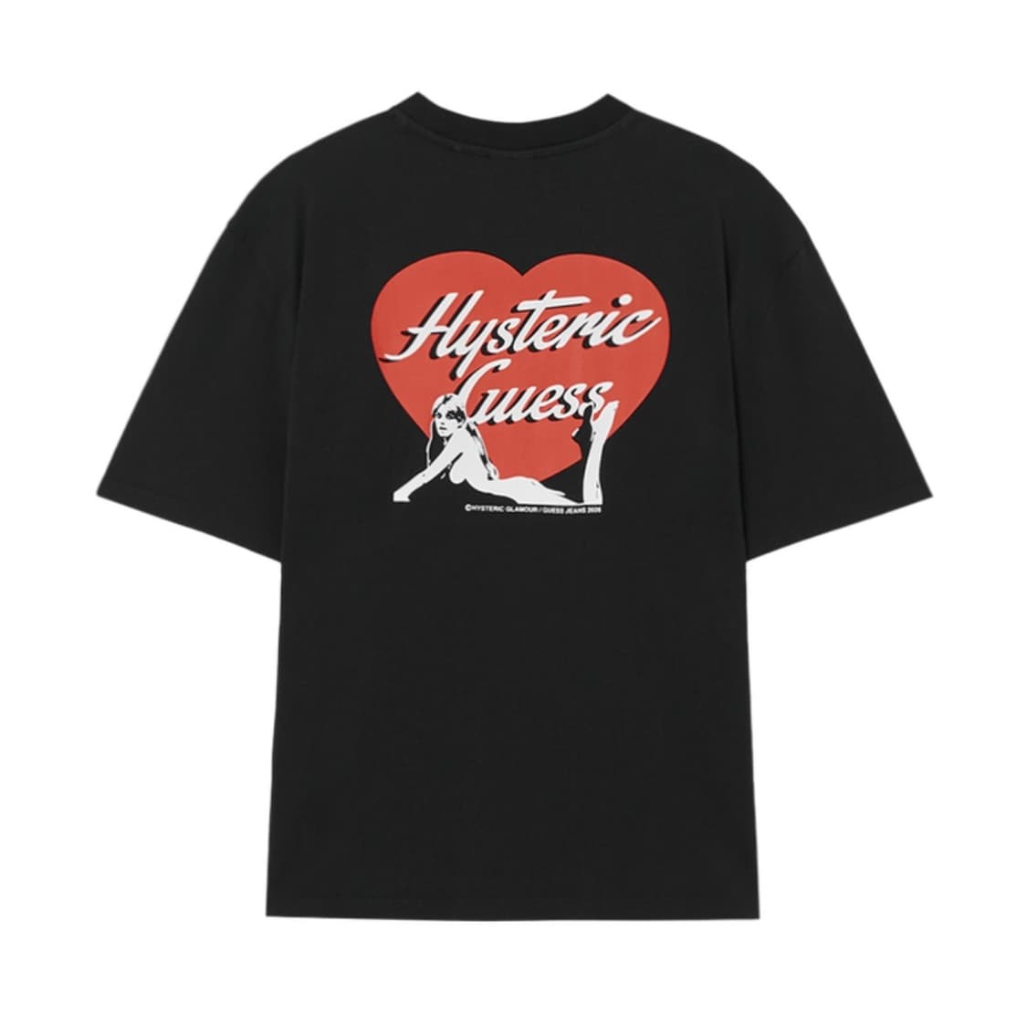 새상품) 히스테릭글래머 X 게스진스 반팔 XL 상품이미지1