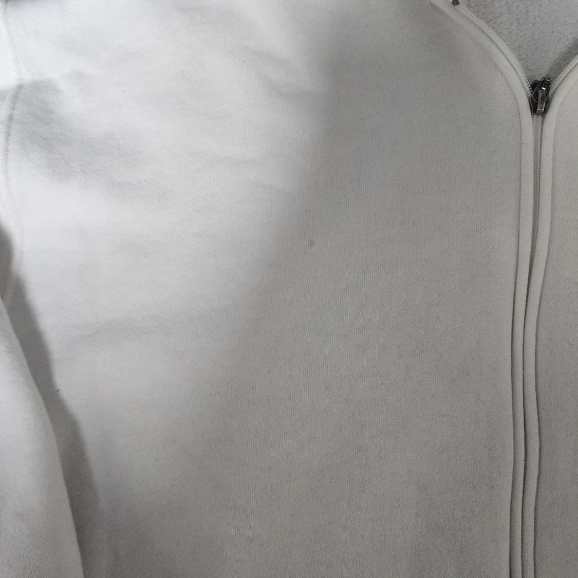 [XL] 90s 빈티지 러셀 애슬레틱 후드집업 화이트 상품이미지2