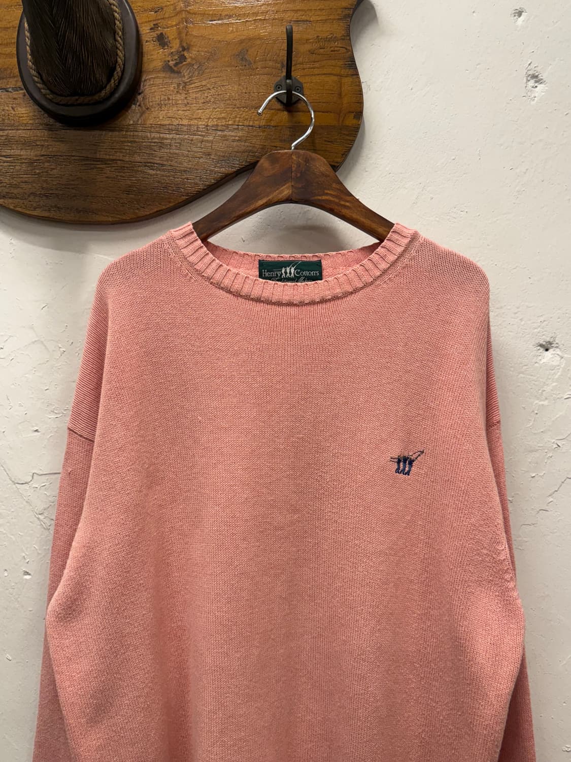 L) JAPAN Henry Cotton’s Cotton Crewneck 상품이미지1